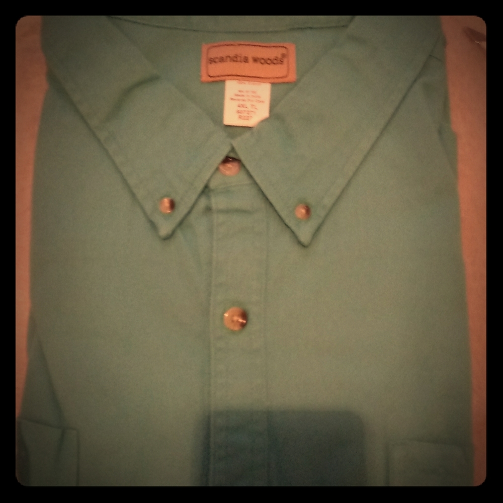 Blair Mens Soft Turq size 4x brand new in package